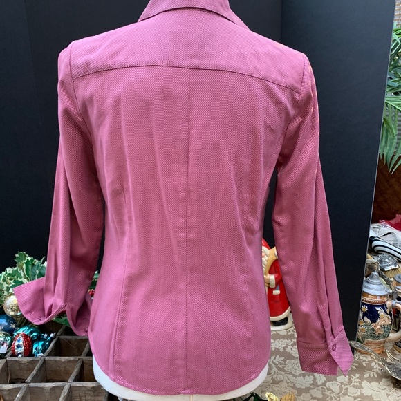 Ann Taylor LOFT Petites Open Neck Blouse - Picture 3 of 7